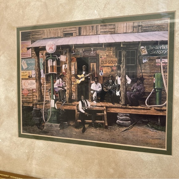 “Buy Me Some Blues" Jimi Claybrooks Framed Print Wall Art Decor - Picture 2 of 12